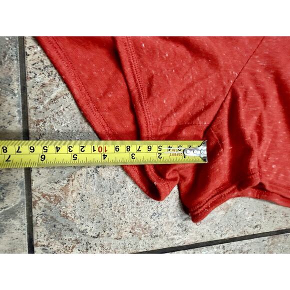 Women’s Athletic Works Gym Shorts In Orange/Red - Size M - Picture 9 of 10